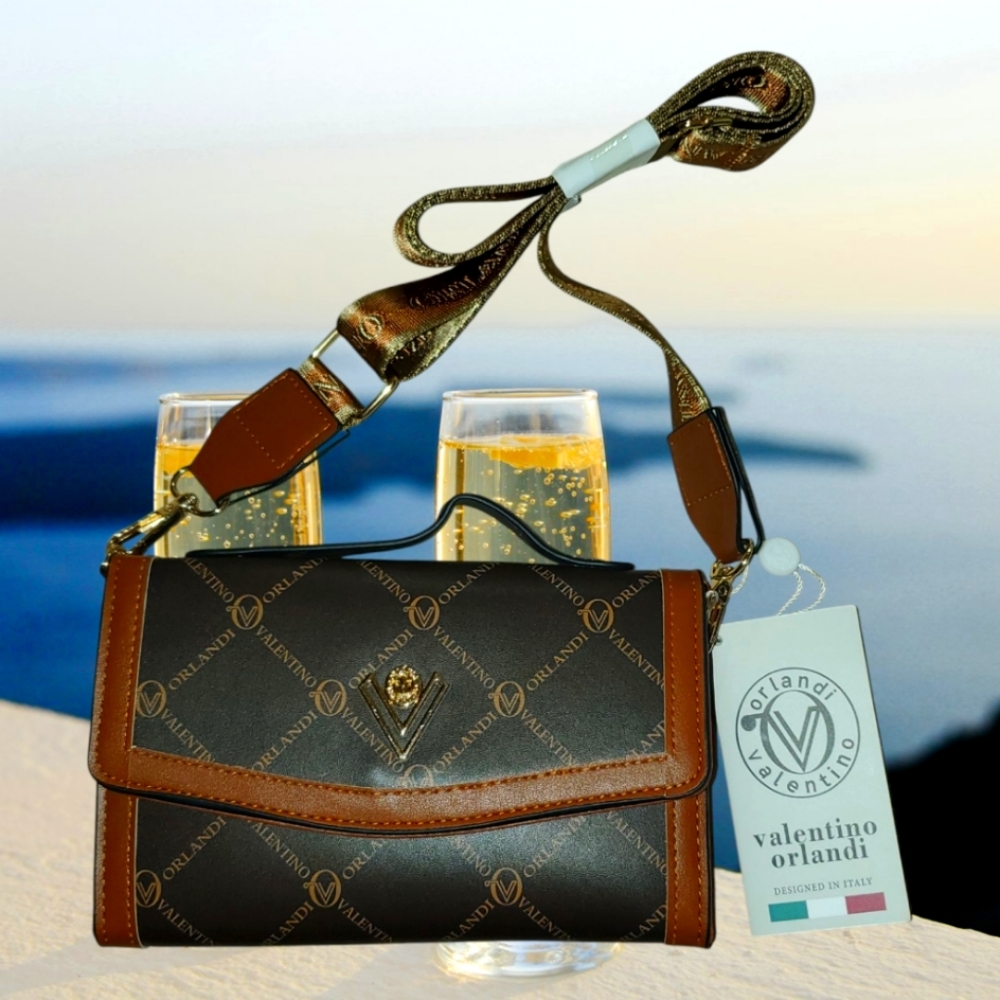 Valentino Orlandi Crossbody Clutch New